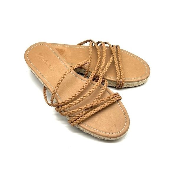 MADEWELL | Kathryn Espadrille Slide Sandals - Picture 1 of 8